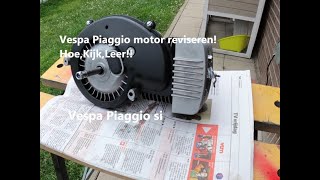 Vespa Piaggio siciaomotor reviserenHoeKijk mee [upl. by Angrist]