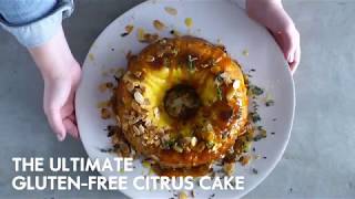 Glutenfree citrus and polenta cake  Woolworths TASTE Magazine [upl. by Yahsed]