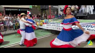 DOMINICAN TASTE FESTIVAL 2024 PLAZA QUISQUEYA DYCKMAN NYC GRUPO D AHORA [upl. by Anaicul]