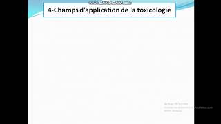 Cours de Toxicologie  Cour 1  notions fondamentales de toxicologie [upl. by Mariska]