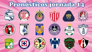 Pronósticos Jornada 14 Liga MX  C2023 [upl. by Claude]