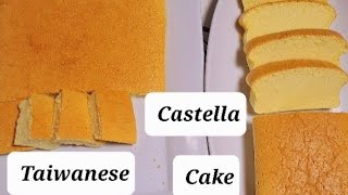 Taiwanese Castella Cake Recipe Souffle Castella Cake [upl. by Ecirahc60]