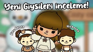 YENİ TOCA BOCA BEIGE STYLE PAKETİ İNCELEME wPrudenceampNicholas  TOCA LIFE WORLD TÜRKÇE [upl. by Anekahs656]