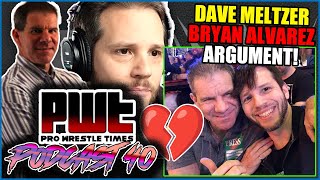 Dave Meltzer and Bryan Alvarez ARGUE About AEW [upl. by Akeim]