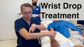 Wrist Drop Treatment  Hydrodissection for Radial Nerve Injury  short [upl. by Gilburt150]