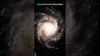 Zooming From Earth To The Milkyway Galaxy shorts findcosmosscience [upl. by Neelyahs737]