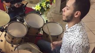 Harpa Cristã  Trabalhai e Orai  Maicon Batera Drum Cover [upl. by Surtemed]