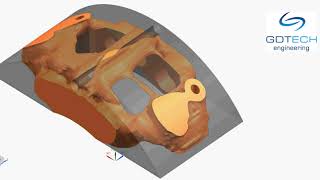 Topology Optimization of a caliper [upl. by Pilihp987]