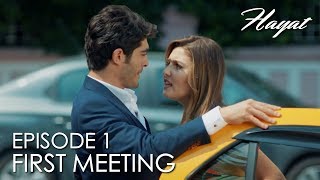 Hayat and Murat First meeting  Hayat Episode 1 Hindi Dubbed Hayat [upl. by Isak]