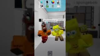 Chilling on a weekend like usual trending viral funny meme brookhaven coems spongebob sing [upl. by Ycrad]