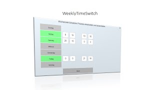 WeeklyTimeSwitch Part 1 TwinCAT 3  HMI project [upl. by Heimlich]