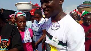 NDC NATIONAL DEPUTY WOMEN ORGANIZER HON DZIFA TEGAH VISITED AMENFI EAST [upl. by Trow]