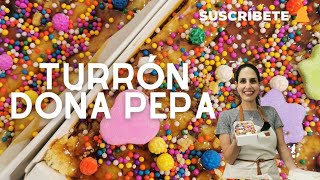 ¡TURRON DE DOÑA PEPA Te lo enseño esta receta paso a paso y fácil  Sandra Jarufe Pastelería [upl. by Sprage]