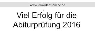 Viel Erfolg für die Abiturprüfung  Fachabiturprüfung 2016 in Bayern FOS  BOS [upl. by Guendolen215]