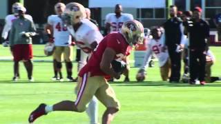 Practice Highlight Australian Running Back Jarryd Haynes First Day in Pads [upl. by Bakemeier747]