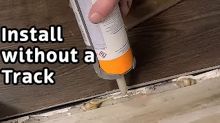 How to install a Tmolding  Vinyl Plank or Laminate Flooring Installation [upl. by Yeslrahc]