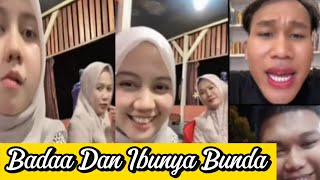 IBUNYA BUNDA FAUZANA  IKUT LIVE BADAA  BUNDA FAUZANA LAGI VC SAMA MAS IYUN [upl. by Eemla224]