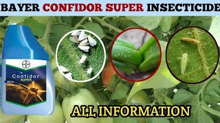 BAYER CONFIDOR SUPER INSECTICIDE  confidor super insecticide  imidachlopride 305 [upl. by Hsekin]