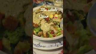 Salade César sur Gourmandises TV 😋😜 [upl. by Pirri]