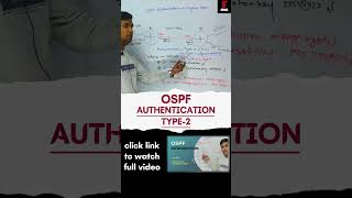 Cryptographic Authentication Type 2 ospf ccna ccnp cybersecurity networking [upl. by Sanjay]