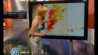 Visión Siete Sequías y precipitaciones en el país [upl. by Holey]