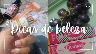 Dicas de beleza💋 Saúdepele bocacabelodica extra  Naju Moura [upl. by Ahsinirt144]