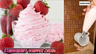 Strawberry whipped Cream [upl. by Llamaj]