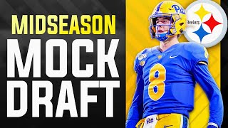 Midseason 2022 NFL Mock Draft Steelers draft a QB [upl. by Torbert]