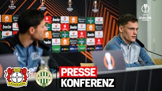 PK mit Alonso und Wirtz vor Bayer 04 🆚 Ferencvaros  Achtelfinale UEFA Europa League [upl. by Hceicjow]