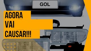 COMO INSTALAR FAROL DE MILHA NO GOL EM CASA [upl. by Berg634]