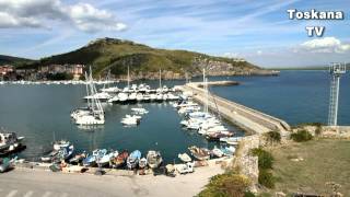 Porto Ercole  Strada Panoramica  Monte Argentario  Maremma  Toskana [upl. by Yemorej482]