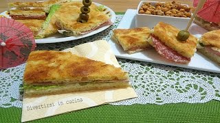 Focaccia tramezzino [upl. by Sarilda]