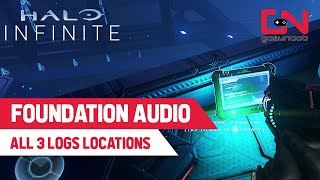 Foundation AUDIO LOGS Locations Halo Infinite [upl. by Lalage430]