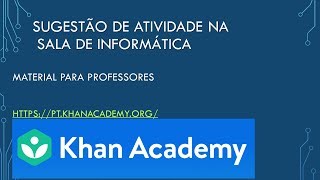 Khan Academy  Professores [upl. by Eladal]