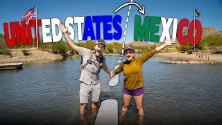 We Walked From Texas To Mexico Boquillas Crossing [upl. by Sheff30]