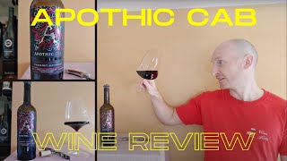 Apothic Cab Cabernet Sauvignon Wine Review Whats the Twist [upl. by Bonaparte]