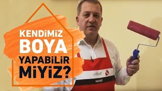 Evde Boya Badana Nasıl Yapılır  Koçtaş ile Kendin Yap [upl. by Ardnahcal]