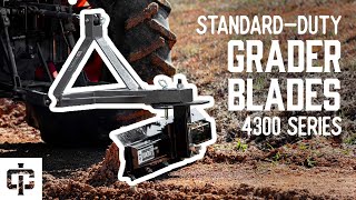 Standard Duty Grader Blade 4300 Series  IronCraft Attachments [upl. by Sy273]