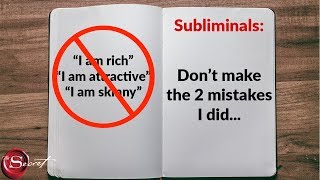 Why Subliminals are not working 2 Simple Mistakes to Fix LOA [upl. by Turtle]