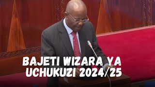 🔴LIVE Leo Bungeni Mjadala wa Bajeti ya Wizara ya Uchukuzi 202425 [upl. by Aliza]