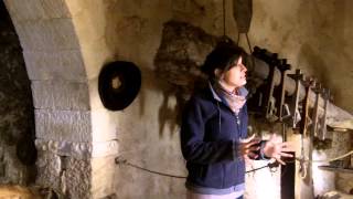 Ancient Olive Press in Nazareth Israel [upl. by Craig]