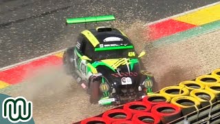 🇧🇪 VW Fun Cup 2024 CRASH Spins amp Gravel Action from Franco Fun Festival at SpaFrancorchamps [upl. by Dinsmore]