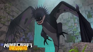 FACE TO FACE WITH A SKRILL DRAGON  Minecraft DRAGONS w Little Kelly [upl. by Yddor]