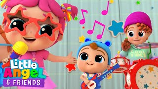 Sing Along with Princess Jill  Little Angel And Friends Kid Songs [upl. by Clapper]