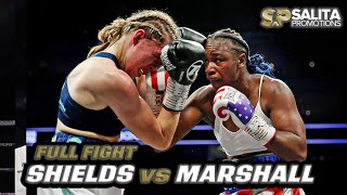 Claressa Shields vs Savannah Marshall FULL FIGHT [upl. by Minton]