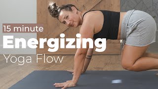 Energizing Yoga Flow for Beginners  15 minutes [upl. by Lyrej869]