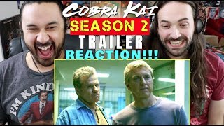 COBRA KAI  SEASON 2 Official TRAILER  REACTION [upl. by Htebazileyram]