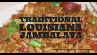 How to make Traditional Louisiana Chicken amp Smoked Sausage Jambalaya [upl. by Tybald61]