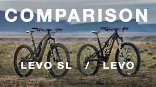 Specialized Levo  Levo SL Comparison  What is the difference  Marshall Mullen [upl. by Hachmann]