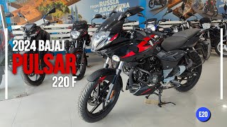 LEGEND Bajaj Pulsar 220f 2024 Walkaround Review  E20  On Road Price  Mileage [upl. by Sdlonyer]